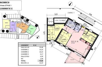 Appartement 4 pièces 320700 €