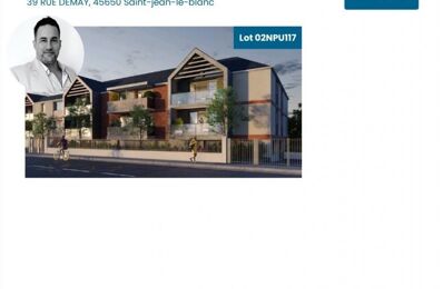 vente appartement 159 900 € à proximité de Fleury-les-Aubrais (45400)