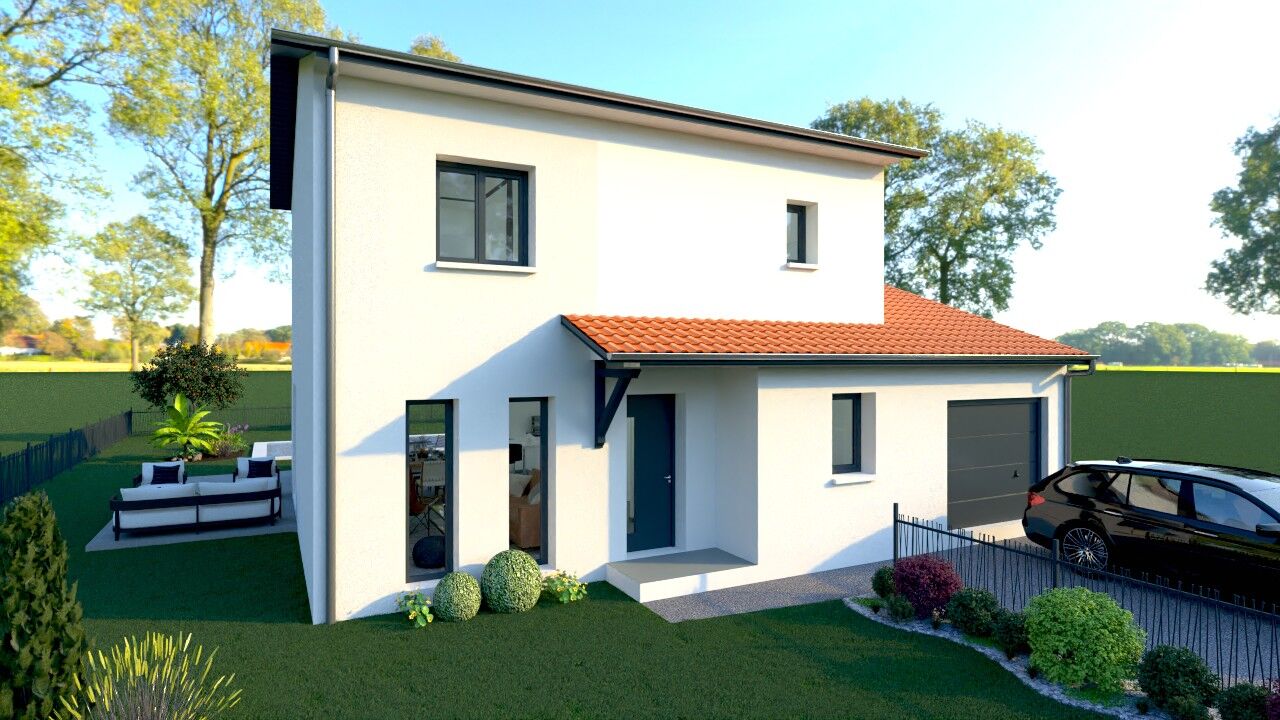 maison 5 pièces 105 m2 à vendre à Rignieux-le-Franc (01800)