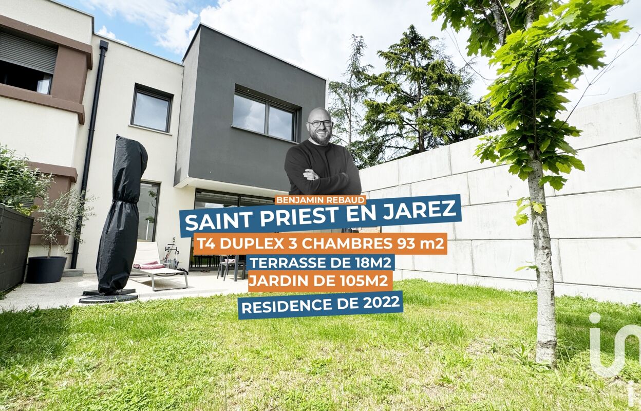 appartement 4 pièces 93 m2 à vendre à Saint-Priest-en-Jarez (42270)