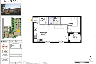 Appartement 2 pièces 210000 €
