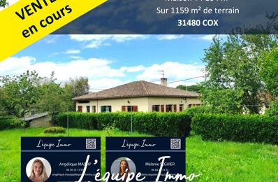 vente maison 216 000 € à proximité de Pelleport (31480)