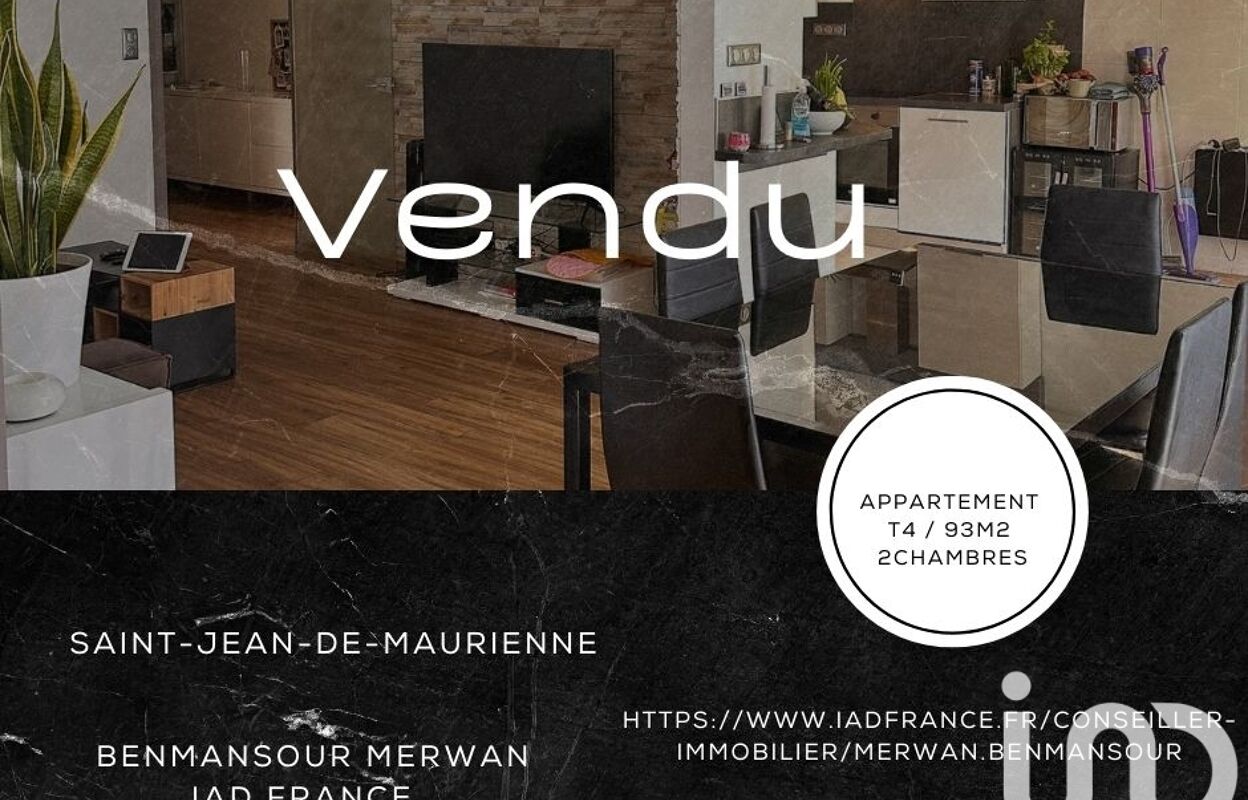 appartement 4 pièces 93 m2 à vendre à Saint-Jean-de-Maurienne (73300)