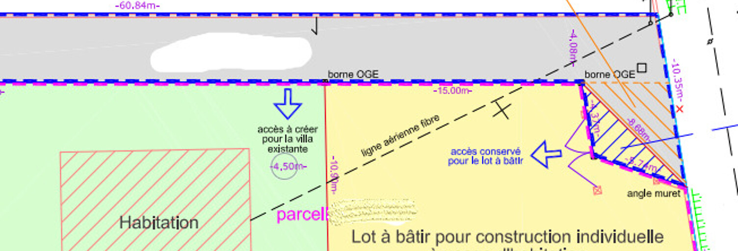 Terrain  332 m² à vendre à Frontonas (38290)