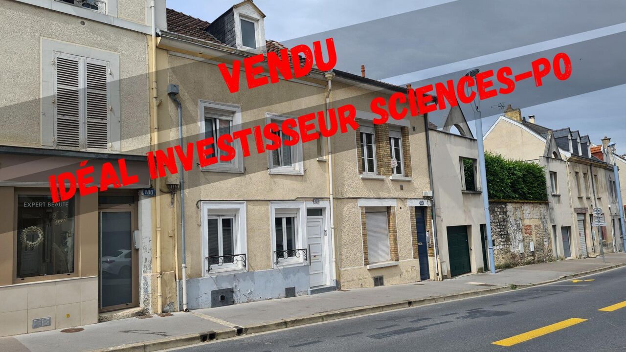 maison 3 pièces 56 m2 à vendre à Reims (51100)