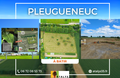 construire terrain 54 300 € à proximité de Saint-Pern (35190)