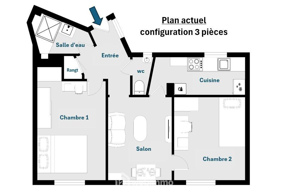 Appartement - 48m² - Paris