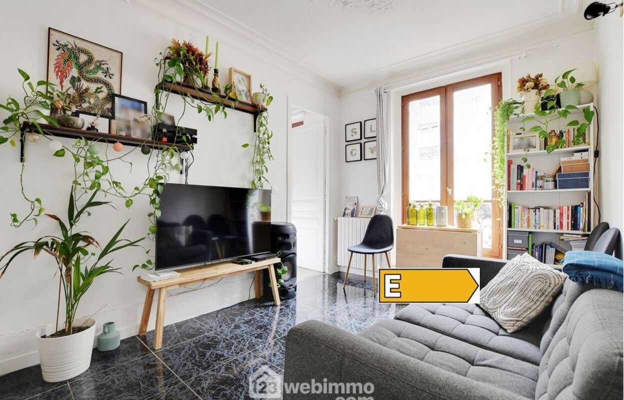 appartement 3 pièces 48 m2 à vendre à Paris 18 (75018)