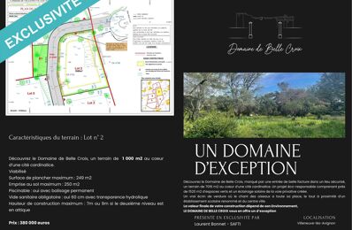 vente terrain 380 000 € à proximité de Domazan (30390)