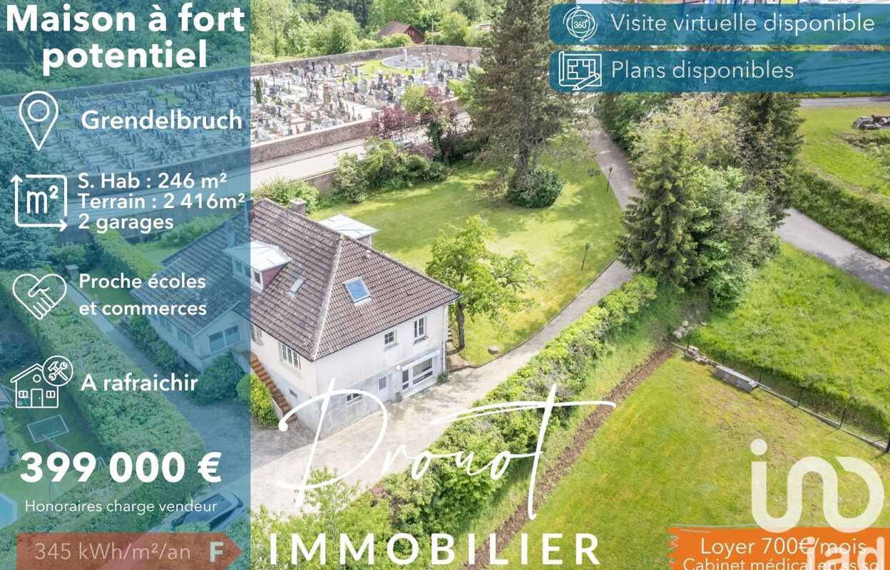 maison 8 pièces 246 m2 à vendre à Grendelbruch (67190)