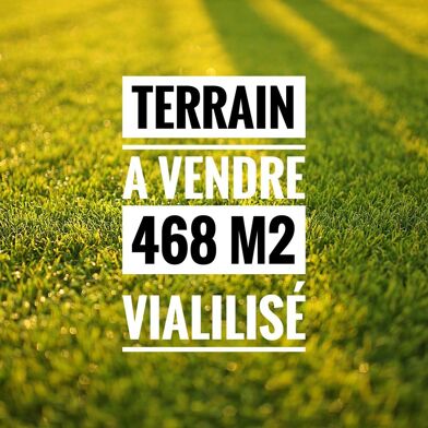 Terrain 468 m²