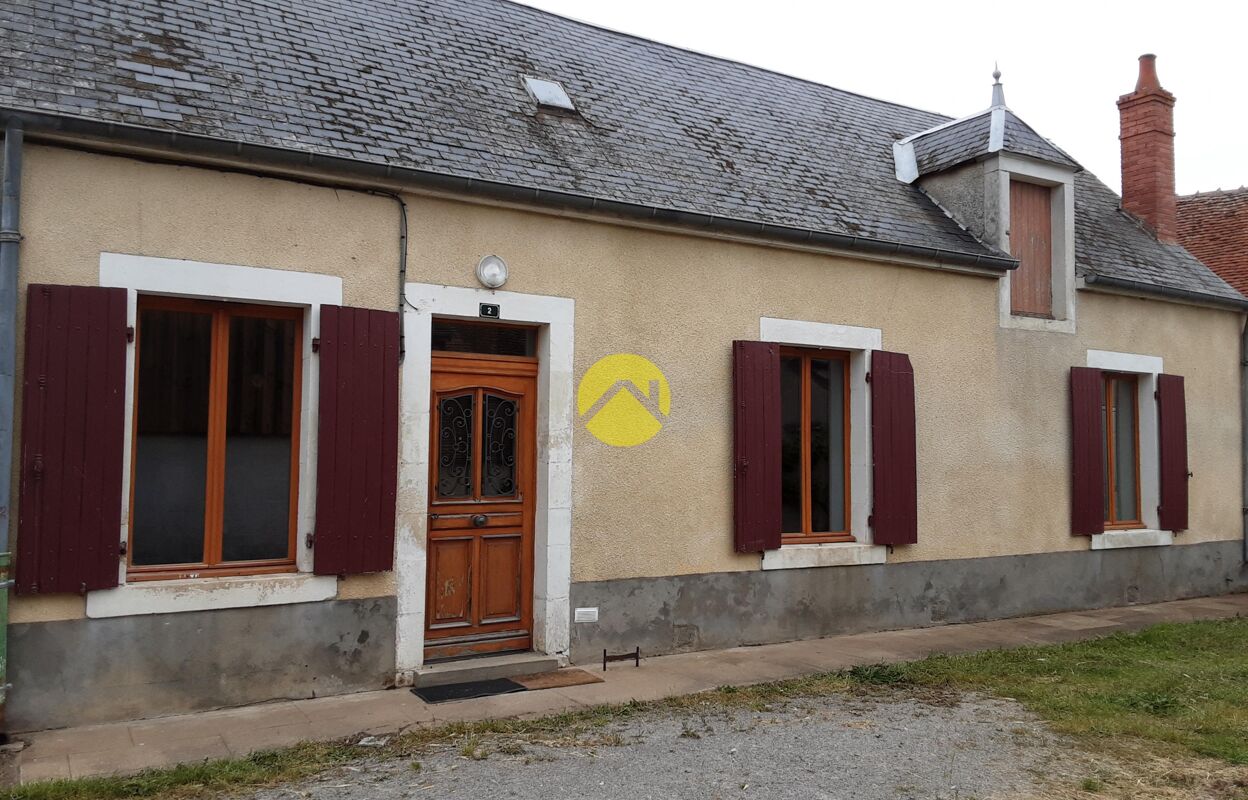 maison 2 pièces 50 m2 à vendre à Bruere-Allichamps (18200)