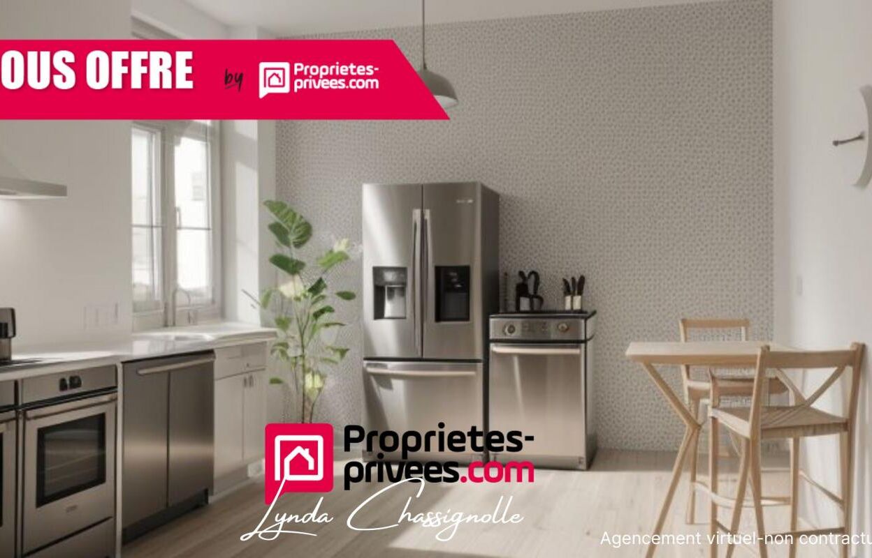 appartement 2 pièces 52 m2 à vendre à Charlieu (42190)