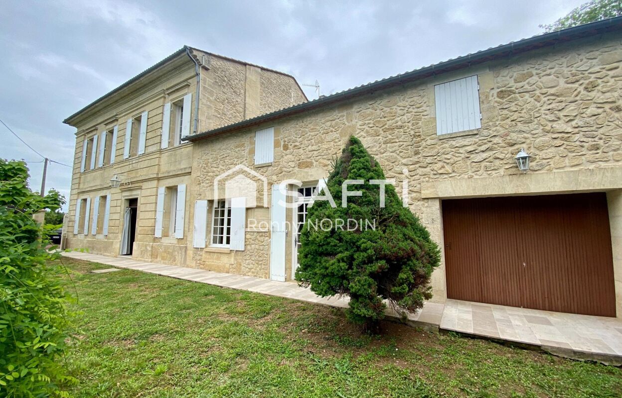 maison 7 pièces 188 m2 à vendre à Rauzan (33420)