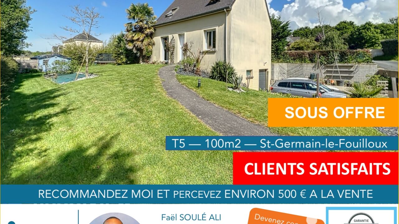 maison 5 pièces 100 m2 à vendre à Changé (53810)