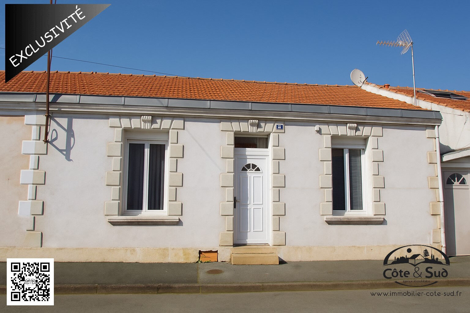 Villa / Maison 3 pièces  à vendre Rochelle (La) 17000
