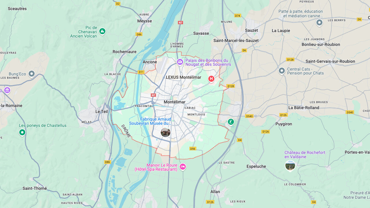 terrain 357 m2 à construire à Montélimar (26200)