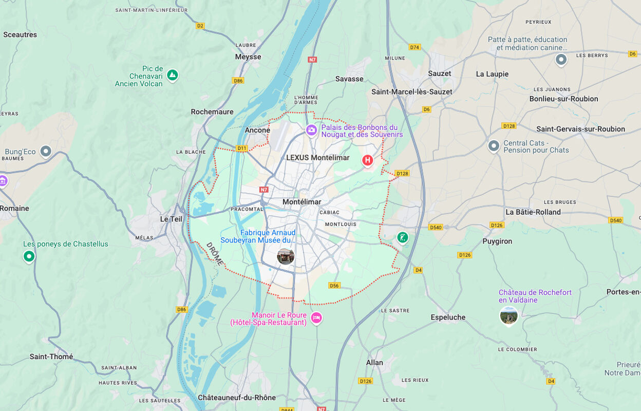 terrain 357 m2 à construire à Montélimar (26200)