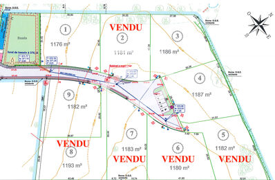 vente terrain 74 000 € à proximité de Bordes (64510)