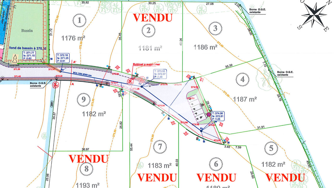 terrain  pièces 1176 m2 à vendre à Limendous (64420)