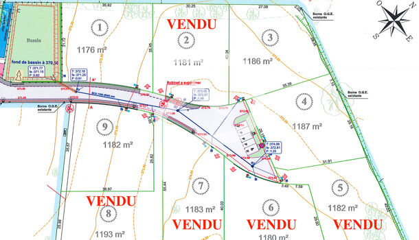 Terrain  à vendre Limendous 64420