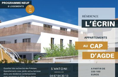 vente appartement 460 000 € à proximité de Villeneuve-Lès-Béziers (34420)