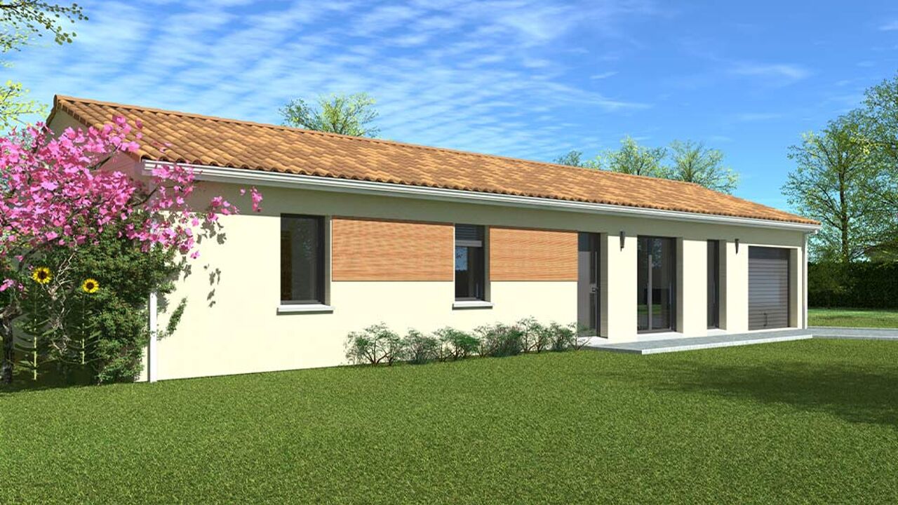 maison 90 m2 à construire à Belin-Béliet (33830)