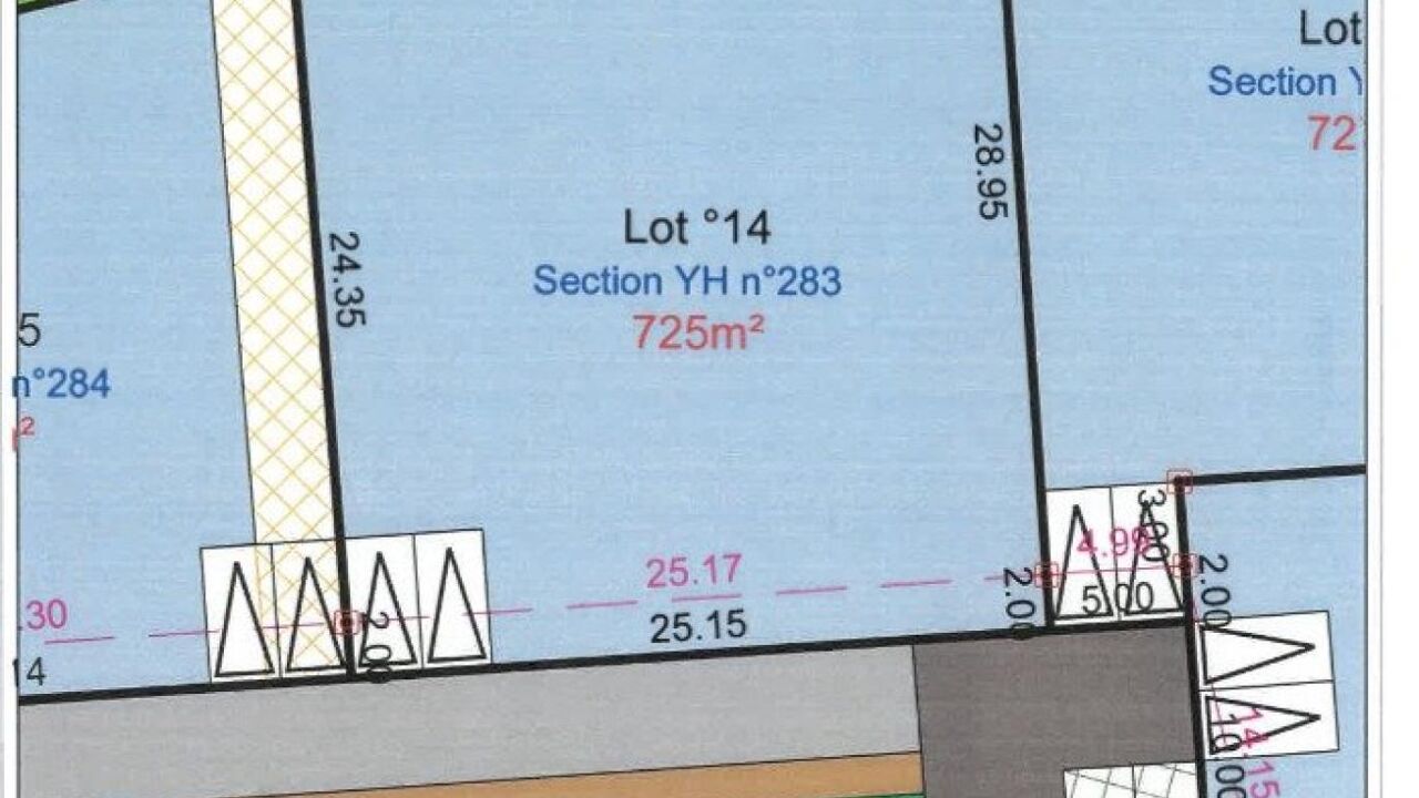 terrain  pièces 725 m2 à vendre à Guénin (56150)