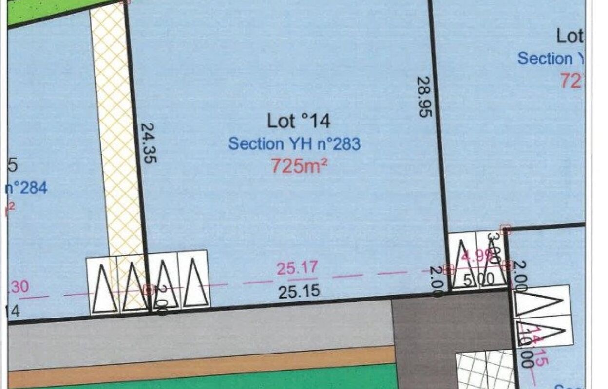 terrain  pièces 725 m2 à vendre à Guénin (56150)