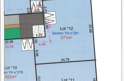 vente terrain 51 000 € à proximité de Guern (56310)