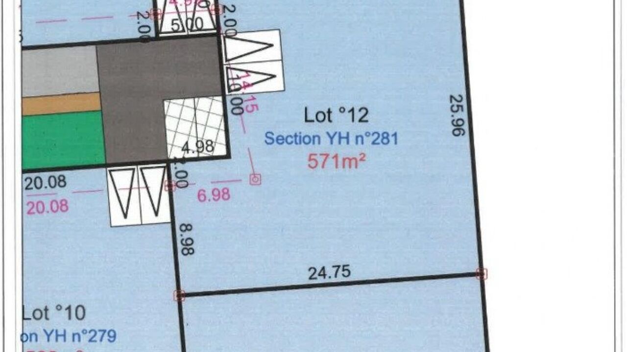 terrain  pièces 571 m2 à vendre à Guénin (56150)