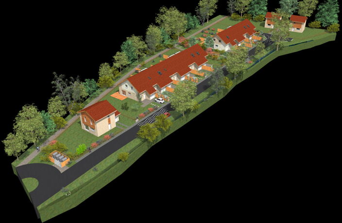 Vente terrain  833 m² Vizille (38220) — photo 2