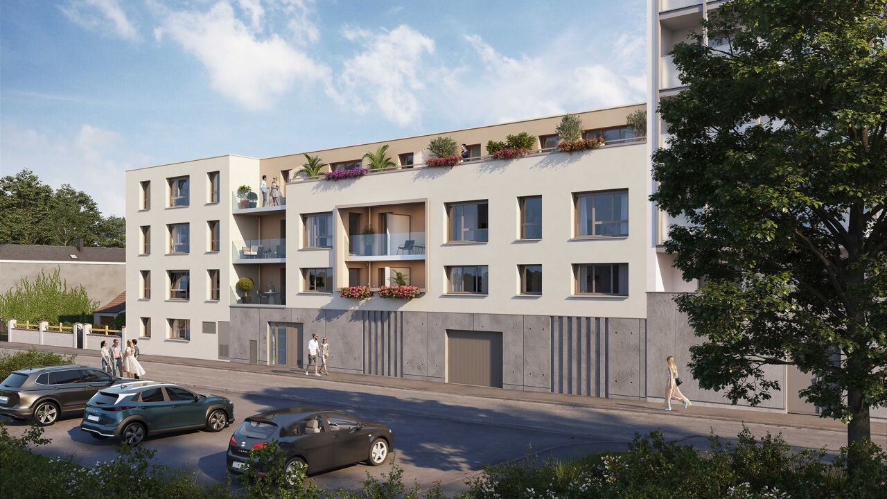 appartement neuf T1, T2, T3, T4 pièces 34 à 86 m2 à vendre à Reims (51100)