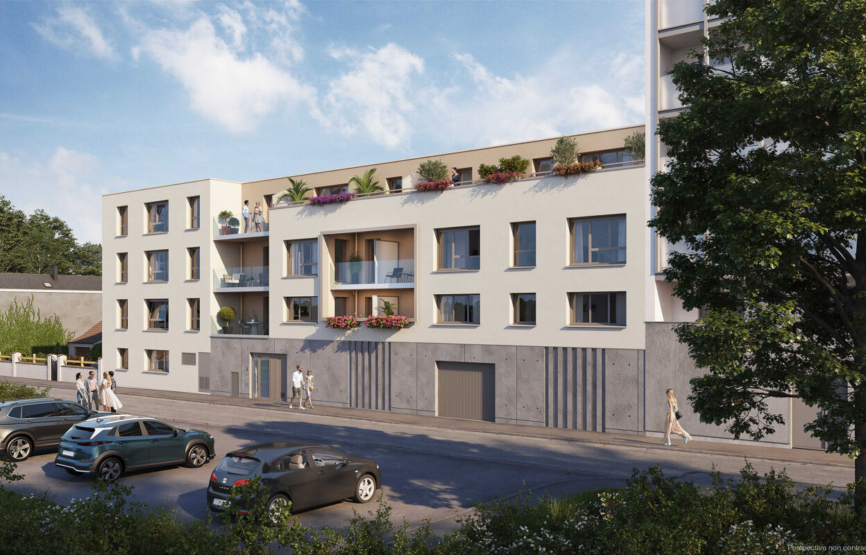 appartement neuf T1, T2, T3, T4 pièces 34 à 86 m2 à vendre à Reims (51100)