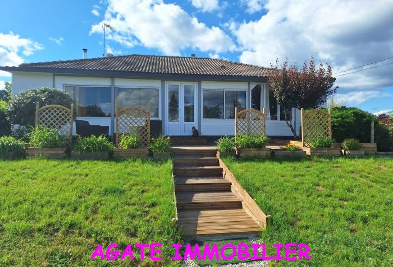 maison contenporaine a vendre en sud gironde — photo 1