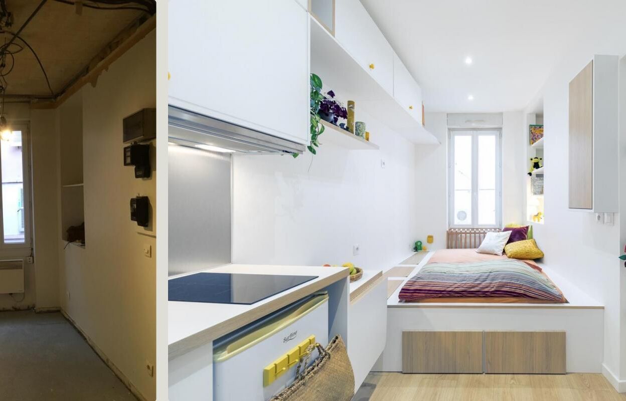 appartement  pièces 10 m2 à vendre à Paris 20 (75020)