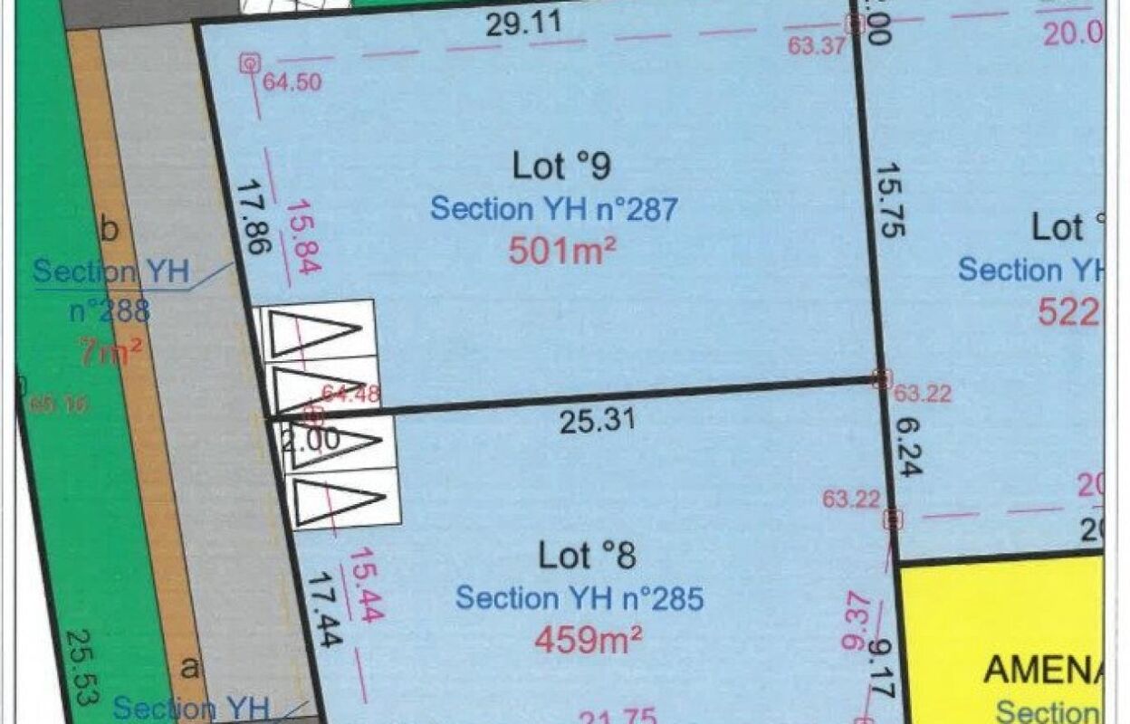 terrain  pièces 501 m2 à vendre à Guénin (56150)