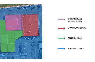 commerce 5 pièces 1600 m2 à vendre à Talant (21240)