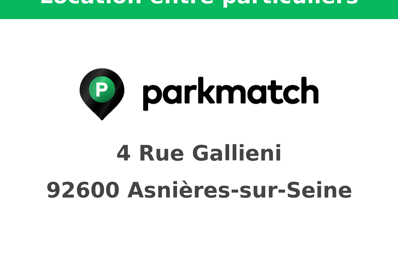 location garage 100 € CC /mois à proximité de Asnières-sur-Seine (92600)