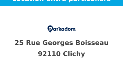 location garage 115 € CC /mois à proximité de Saint Ouen (93400)