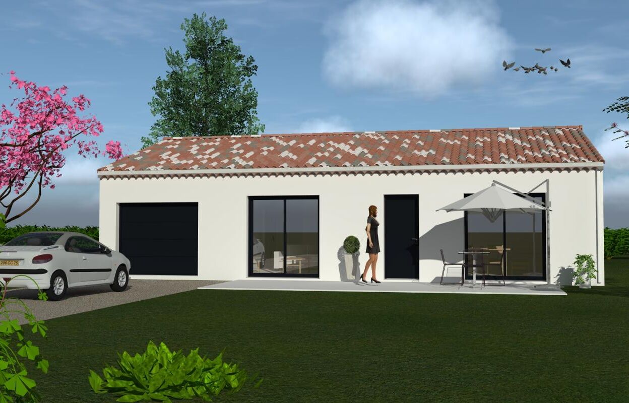 maison 88 m2 à construire à Les Tourrettes (26740)