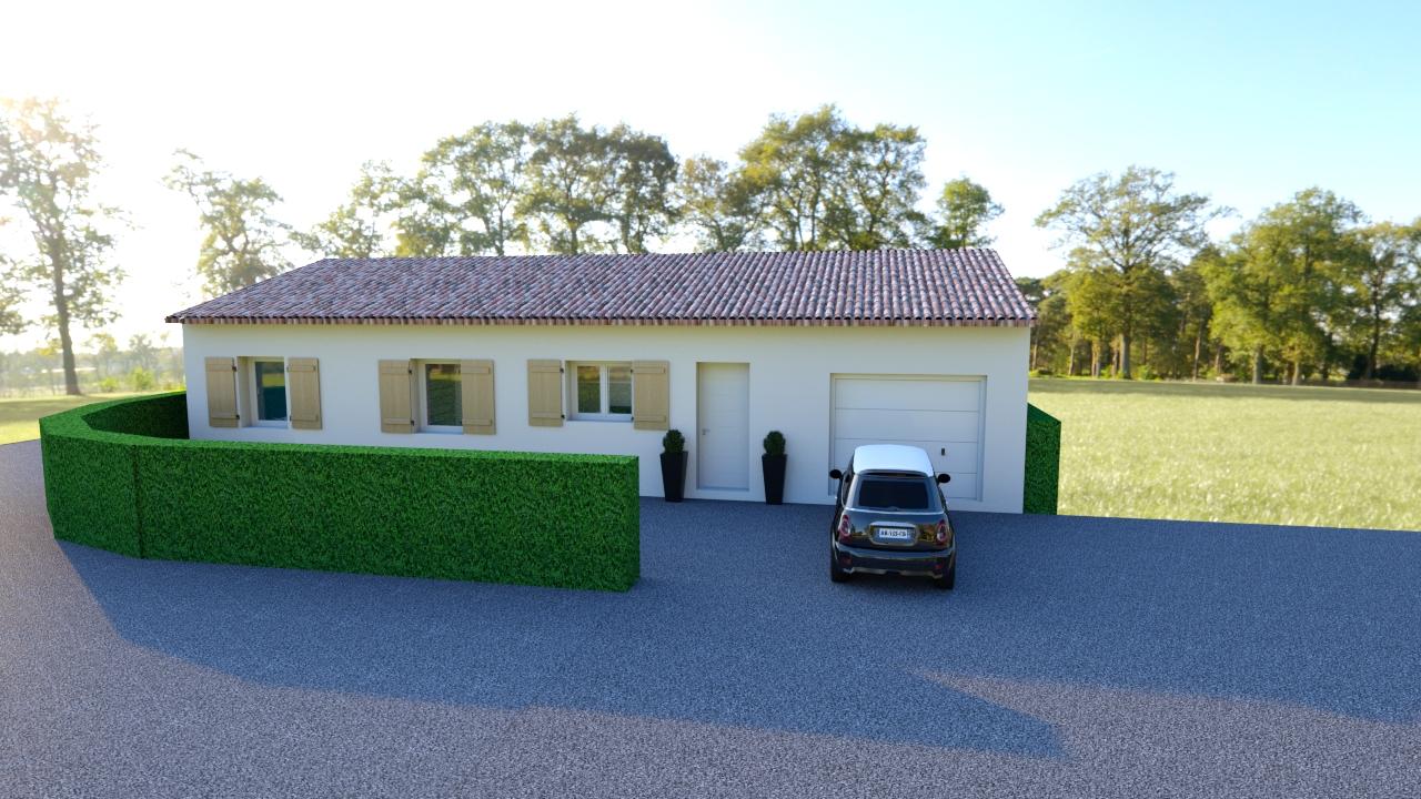 maison 88 m2 à construire à Rochemaure (07400)