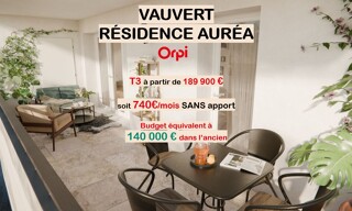 Appartement 3 Pièces 64 m² à vendre à Vauvert (30600)