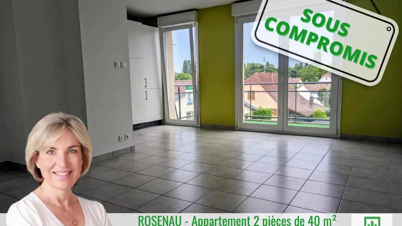 appartement 2 pièces 40 m2 à vendre à Rosenau (68128)