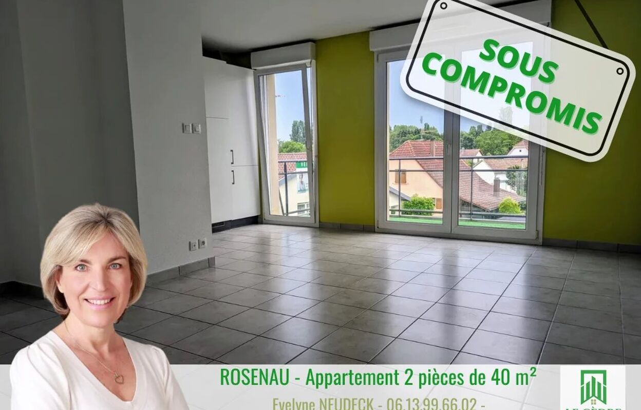 appartement 2 pièces 40 m2 à vendre à Rosenau (68128)