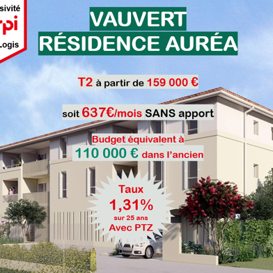 Appartement 3 pièces 229000 €