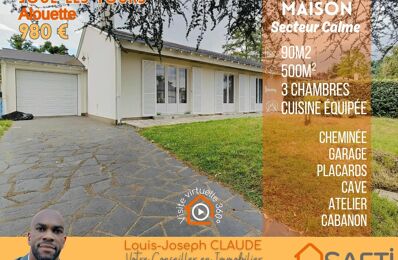 location maison 980 € CC /mois à proximité de Cinq-Mars-la-Pile (37130)