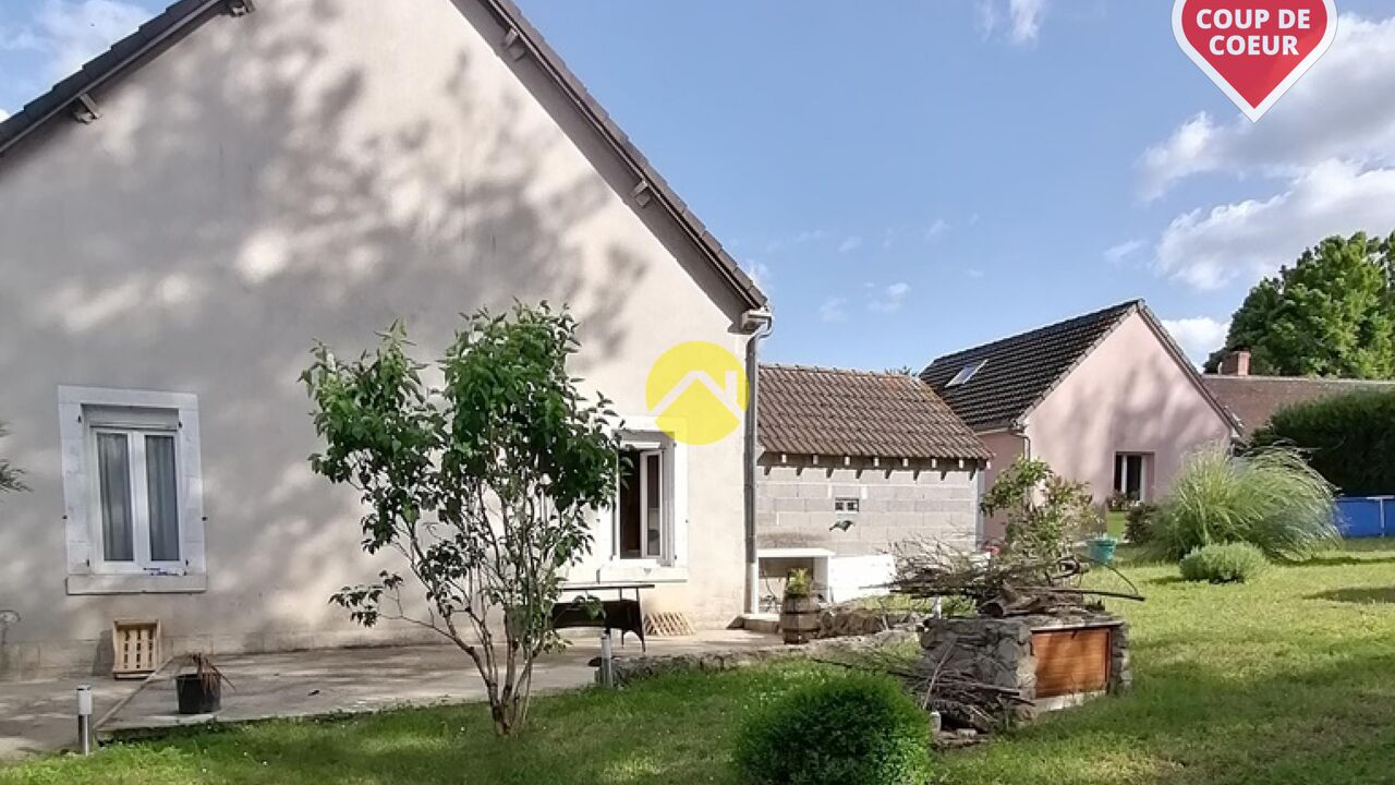 maison 5 pièces 105 m2 à vendre à Saint-Hilaire-de-Court (18100)