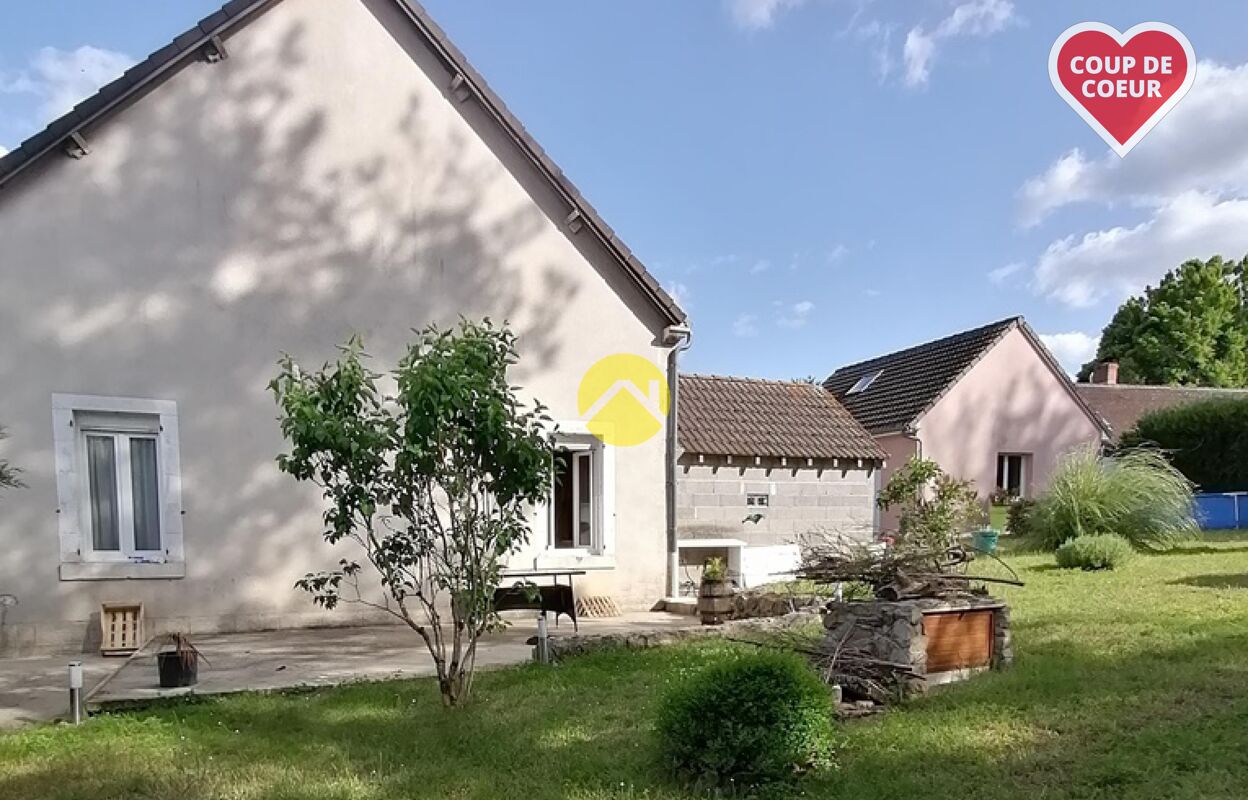 maison 5 pièces 105 m2 à vendre à Saint-Hilaire-de-Court (18100)