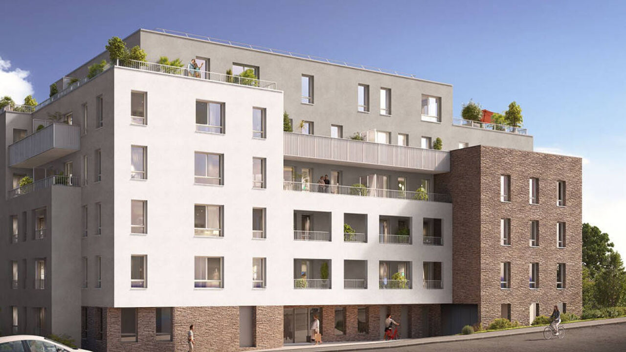 appartement neuf T3, T4 pièces 58 à 82 m2 à vendre à Laval (53000)